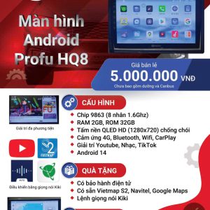 Profu HQ8 (8 nhân 2x32GB)